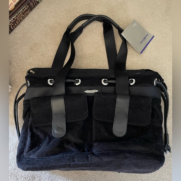 Samsonite Verana corduroy computer tote - Picture 1 of 8